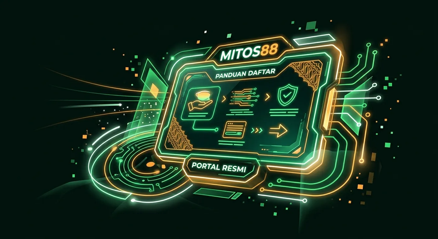 Visual terminal panduan daftar mitos88 resmi